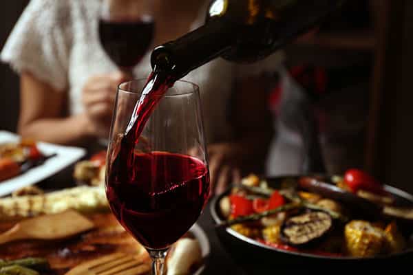 Wein zu vegetarischen Speisen